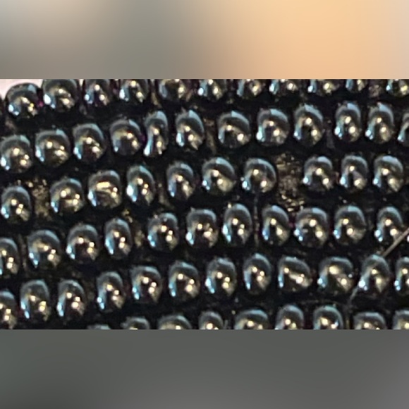 Franchi Pleated Satin rhinestone clasp chain strap evening bag - Picture 13 of 13